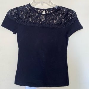 Black H&M dress top